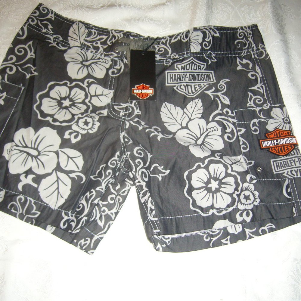 Harley Davidson woman's board shorts